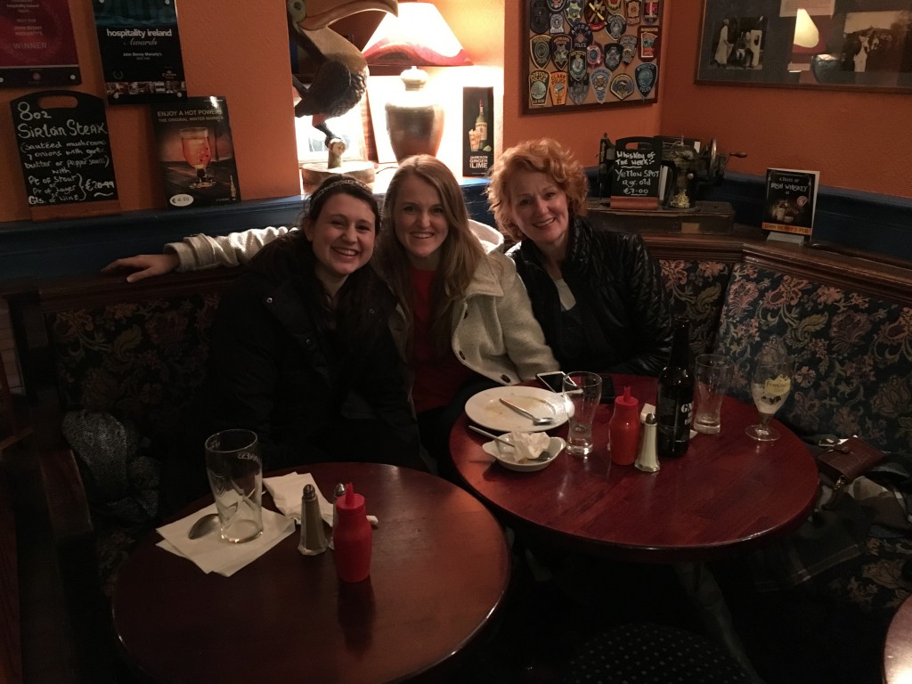 new friends, who I saw in Galway, at the Cliffs of Mohr and then Dingle! 