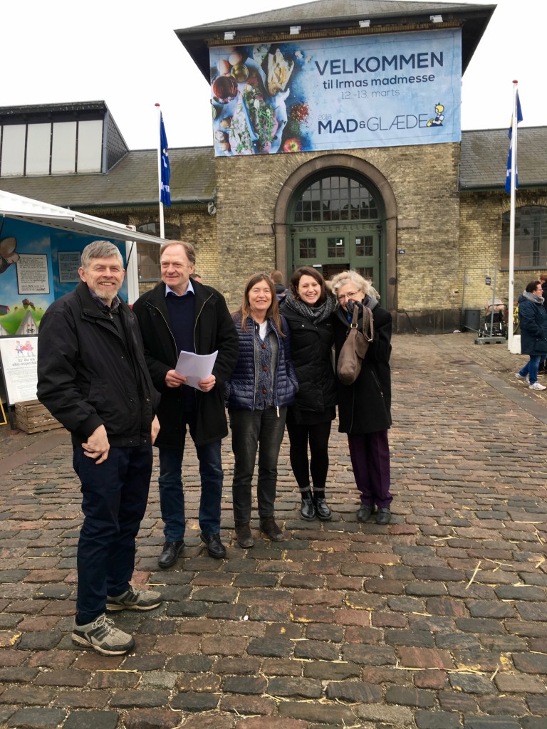 (left to right) Peter, Hans-Erik, Jette, Me and Hans-Erik's mother 