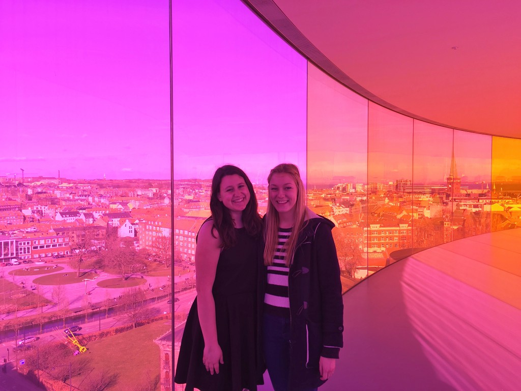 rainbow panorama "purple-pink-orange"