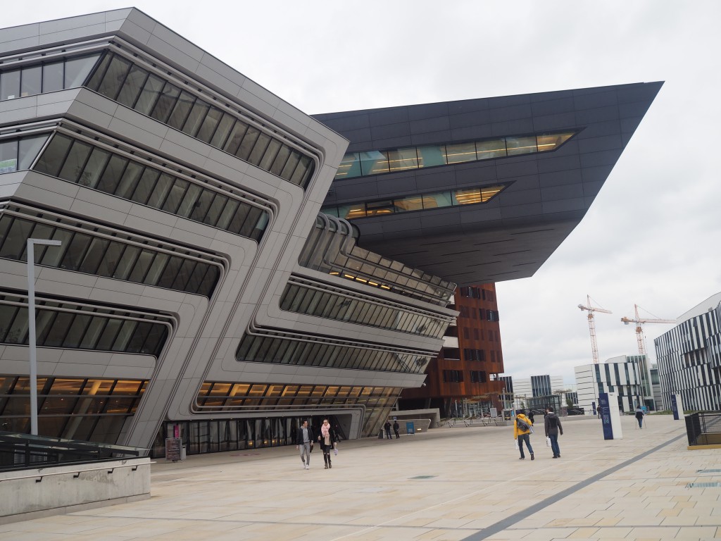 "Startrek Library" Designed by the late architect Zaha Hadid
